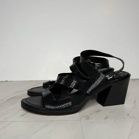 Vince Camuto Deverey Black Heeled Sandal 11M - Picture 14 of 14